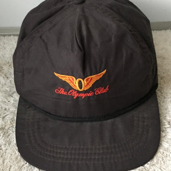 Vintage Other - Vintage the olympic club duckster hat black